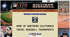 Desktop Screenshot of bigtimerbaseball.com